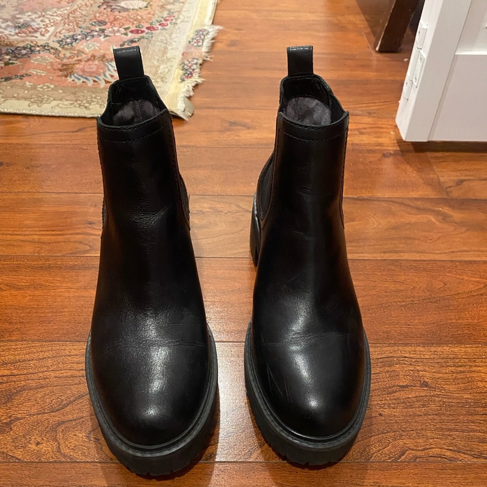 Paolo Black Ankle Boots for Women